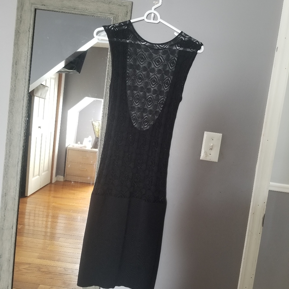 Black Short Dress In Excellent Condition
